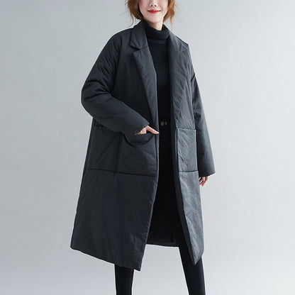 Artistic Loose Plus Size Women's Slim Coat