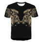 Fashion Animal Lion 3D Printed T-Shirt