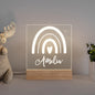 Personalized 3D USB Interior Decoration Night Light With Name