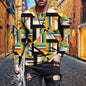 New Product Digital Printing Men's Long Sleeved T Shirt