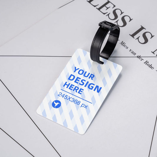 Create Your Own Easy To Hang Luggage Tag With High Identification