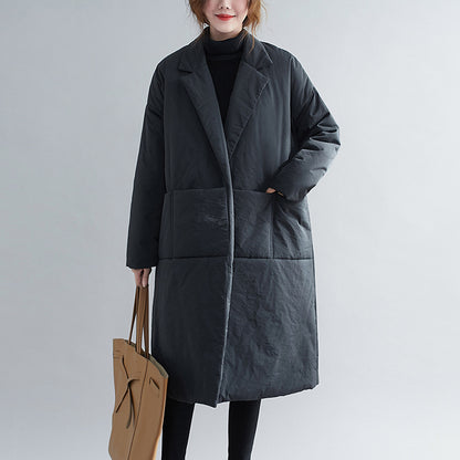 Artistic Loose Plus Size Women's Slim Coat