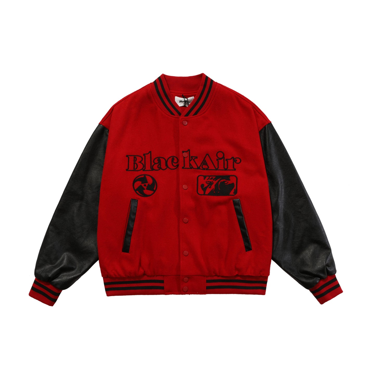 New Product Next-generation Embroidered Retro Colorblock Jacket