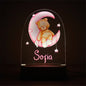 Personalized Custom Name Lamp for Nursery Kids Baby Bedroom Light Decor