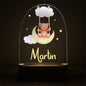 Personalized Custom Name Lamp for Nursery Kids Baby Bedroom Light Decor