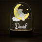 Personalized Custom Name Lamp for Nursery Kids Baby Bedroom Light Decor